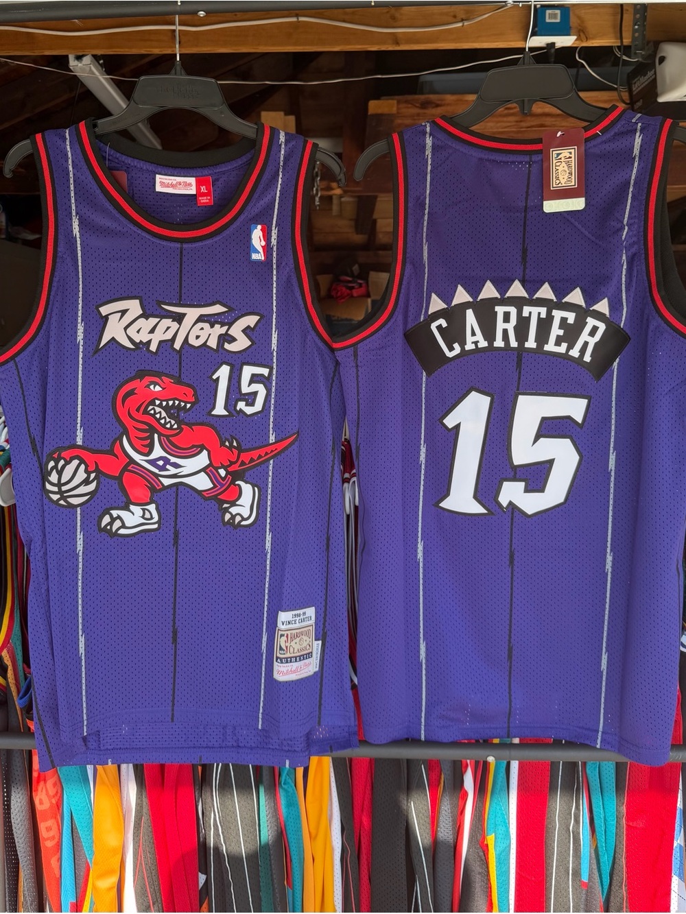Vince Carter jerseys